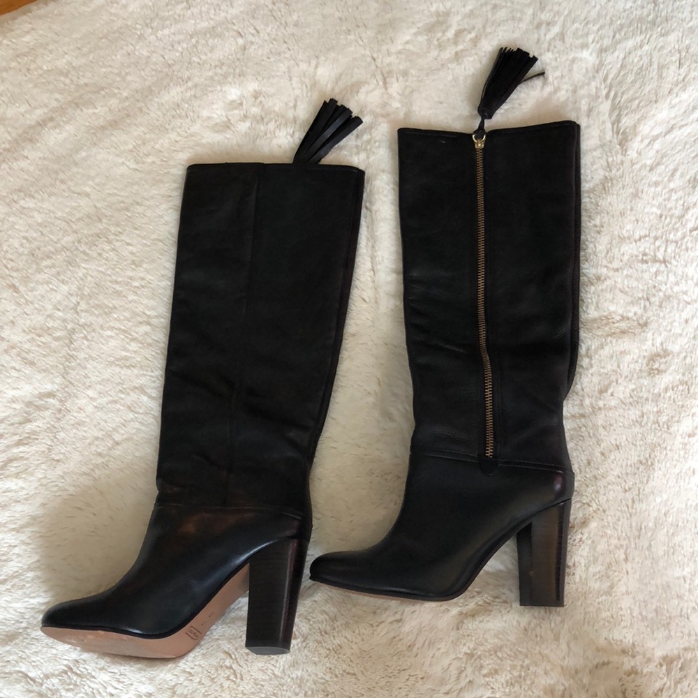 COACH black leather ‘Therese’ boots